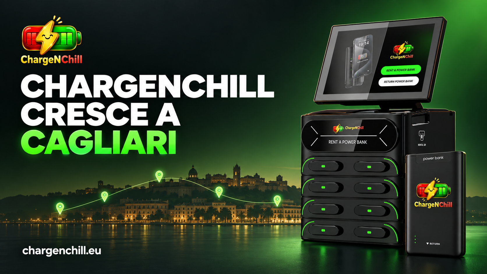 🇮🇹 𝗖𝗛𝗔𝗥𝗚𝗘𝗡𝗖𝗛𝗜𝗟𝗟 𝗖𝗥𝗘𝗦𝗖𝗘 𝗔 𝗖𝗔𝗚𝗟𝗜𝗔𝗥𝗜 🔋📍